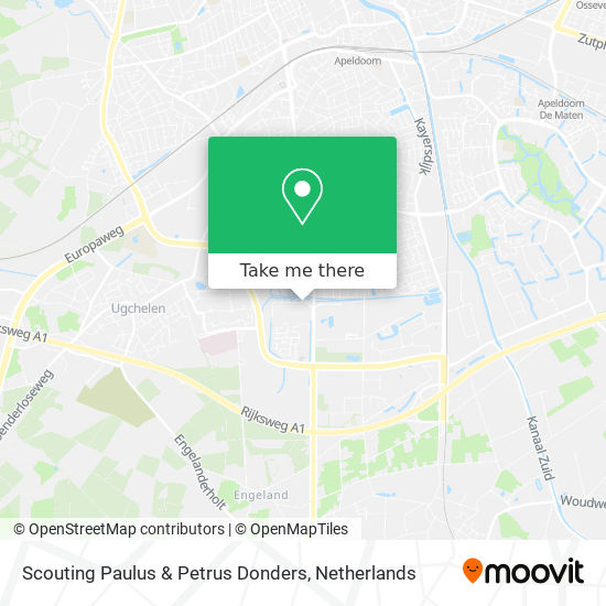 Scouting Paulus & Petrus Donders map