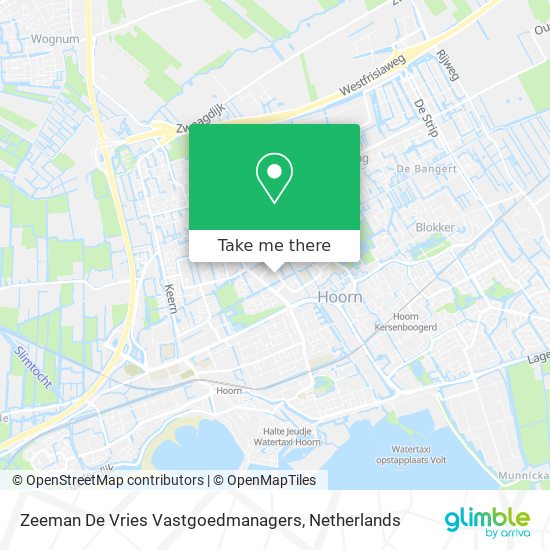 Zeeman De Vries Vastgoedmanagers map