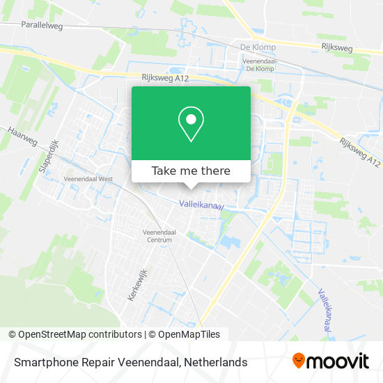 Smartphone Repair Veenendaal map