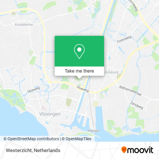 Westerzicht map