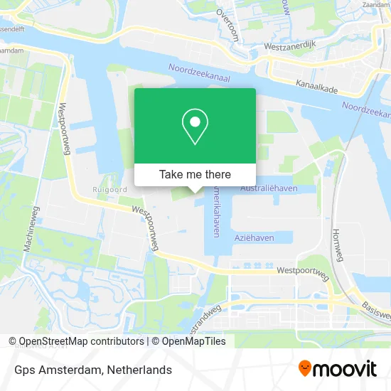 Gps Amsterdam map