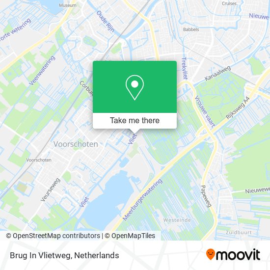 Brug In Vlietweg map