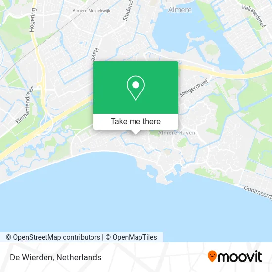 De Wierden map