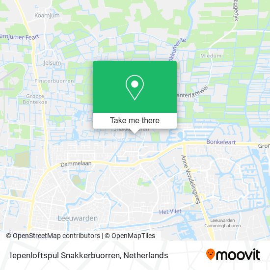 Iepenloftspul Snakkerbuorren map