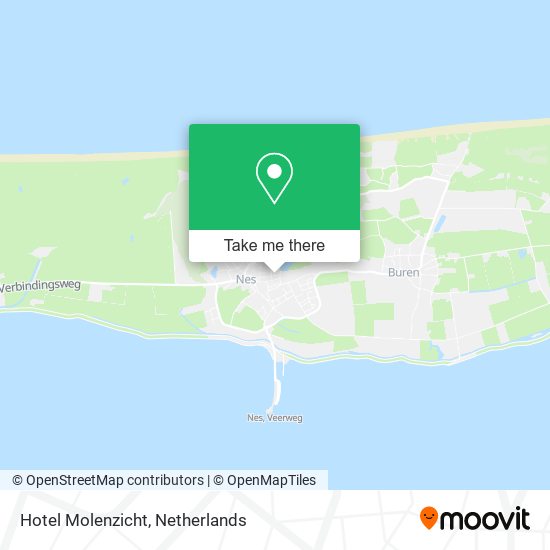 Hotel Molenzicht map