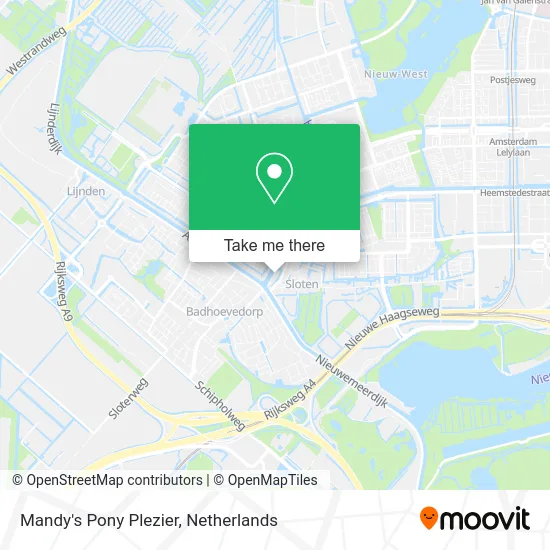 Mandy's Pony Plezier map