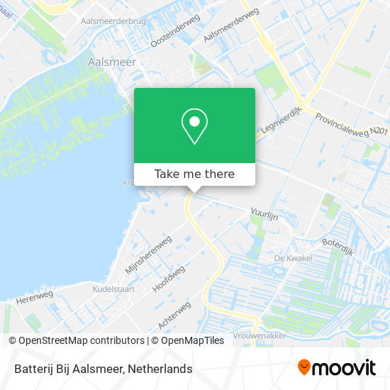 Batterij Bij Aalsmeer Karte