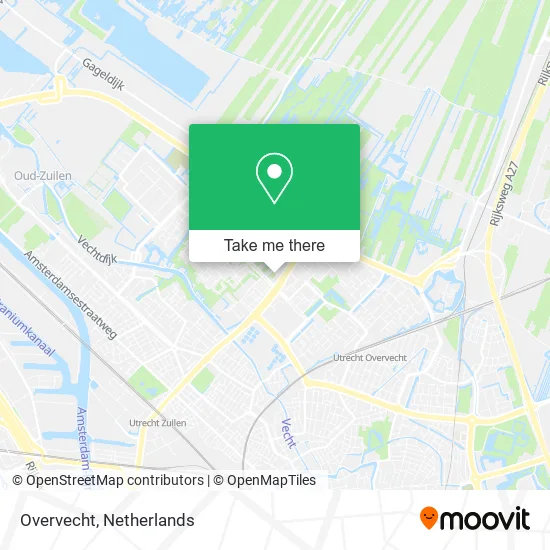 Overvecht map