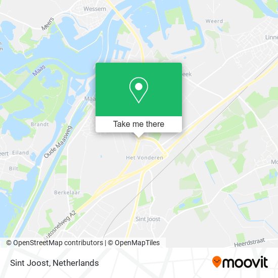 Sint Joost map