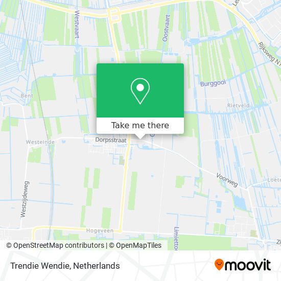 Trendie Wendie map