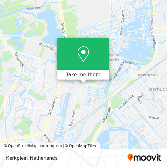 Kerkplein Karte