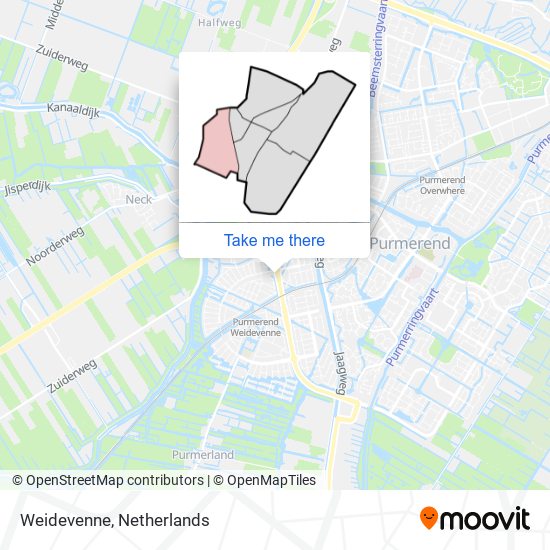 Weidevenne map