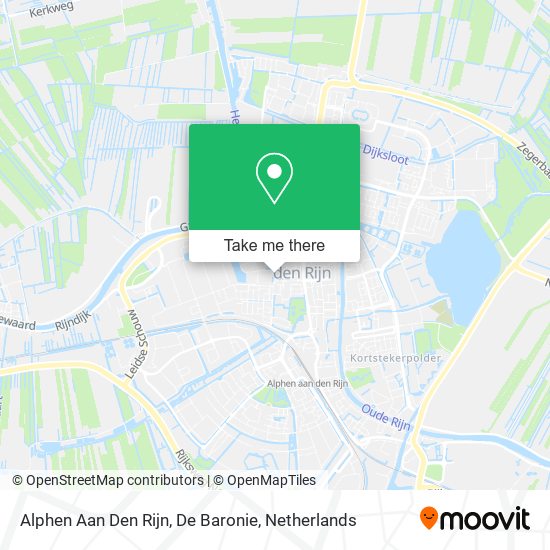 Alphen Aan Den Rijn, De Baronie map