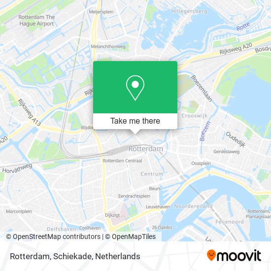 Rotterdam, Schiekade map