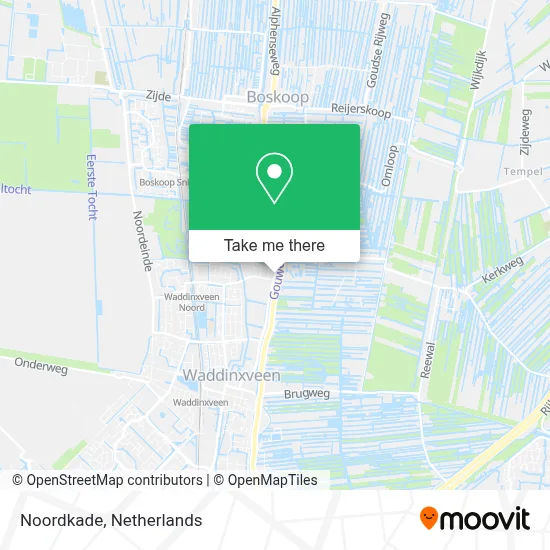 Noordkade map
