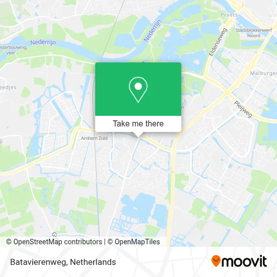 Batavierenweg map