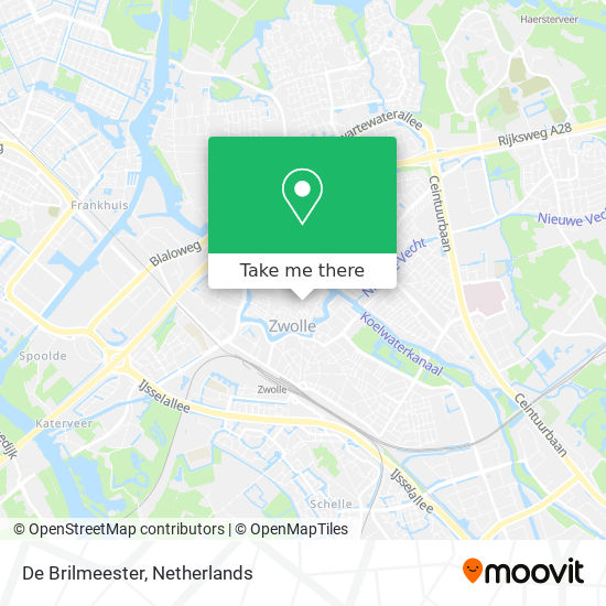 De Brilmeester map