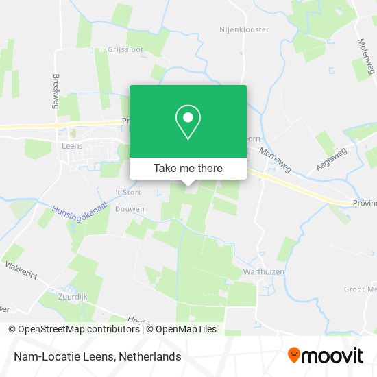 Nam-Locatie Leens map