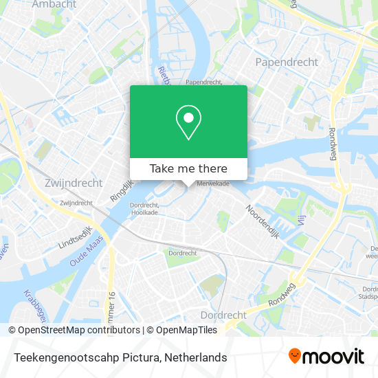 Teekengenootscahp Pictura map