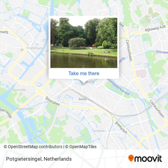 Potgietersingel map