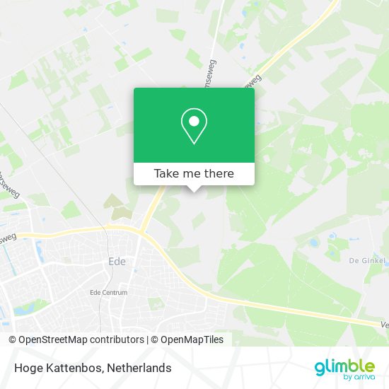 Hoge Kattenbos map