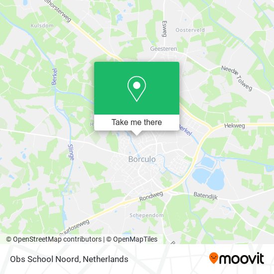 Obs School Noord map