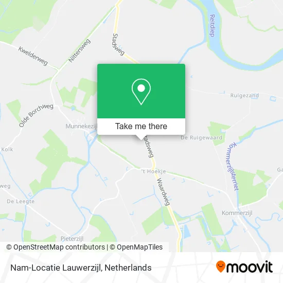 Nam-Locatie Lauwerzijl map