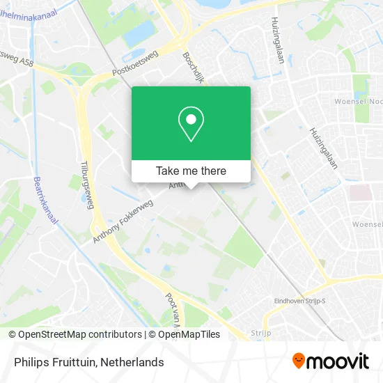 Philips Fruittuin map