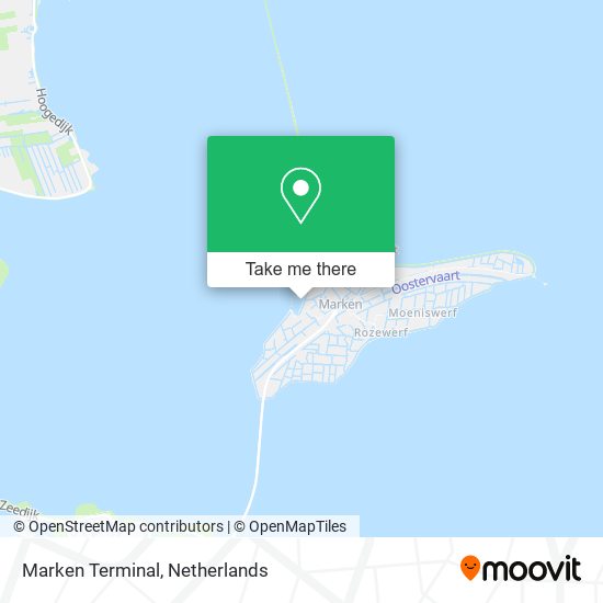 Marken Terminal map