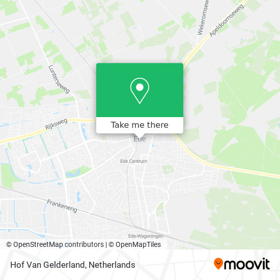 Hof Van Gelderland Karte