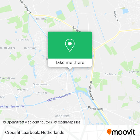 Crossfit Laarbeek map