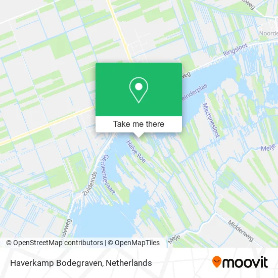 Haverkamp Bodegraven map