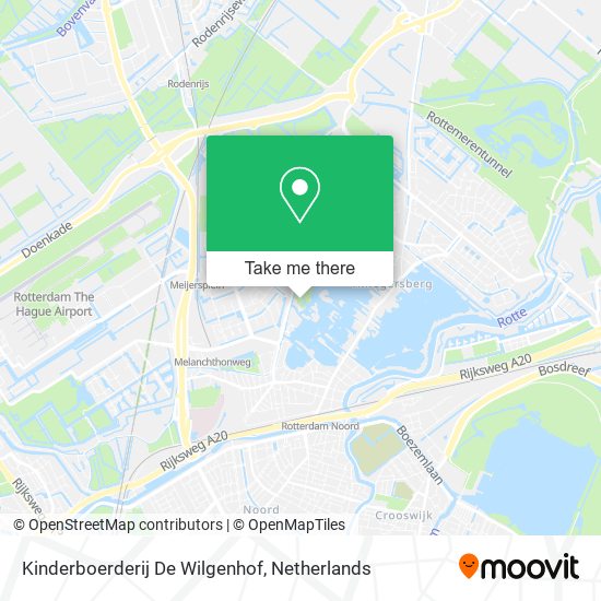 Kinderboerderij De Wilgenhof map