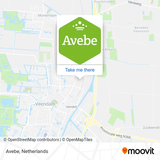 Avebe map