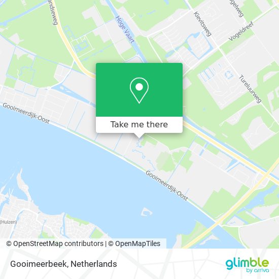 Gooimeerbeek map