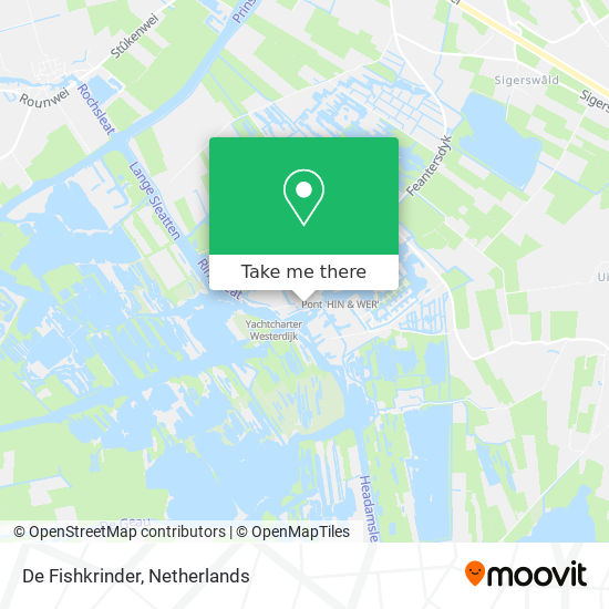 De Fishkrinder map