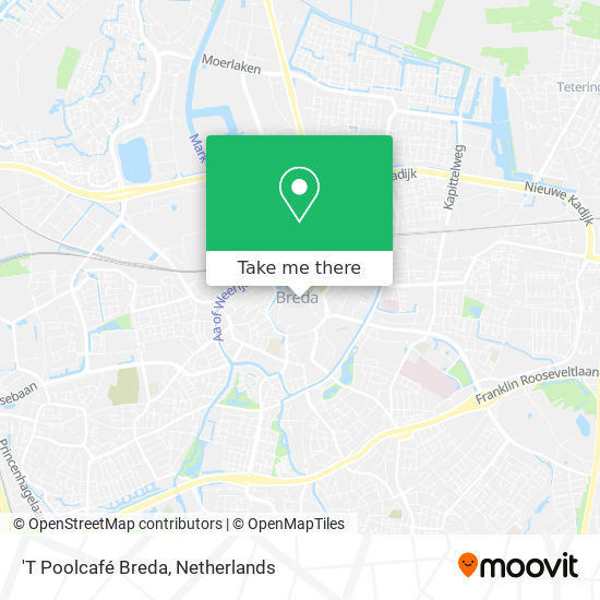 'T Poolcafé Breda map