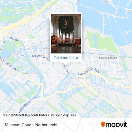 Museum Gouda map