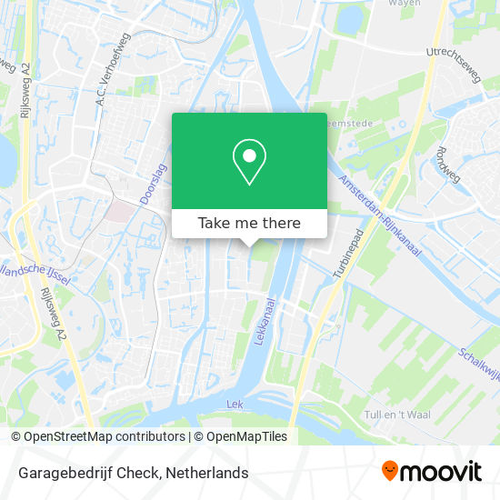 Garagebedrijf Check map