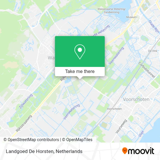 Landgoed De Horsten map