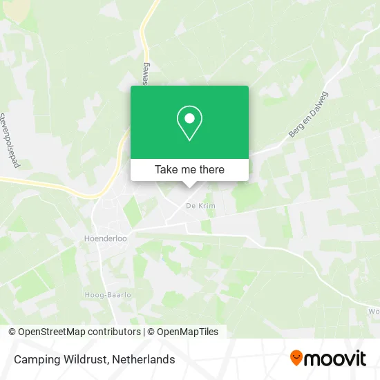Camping Wildrust map