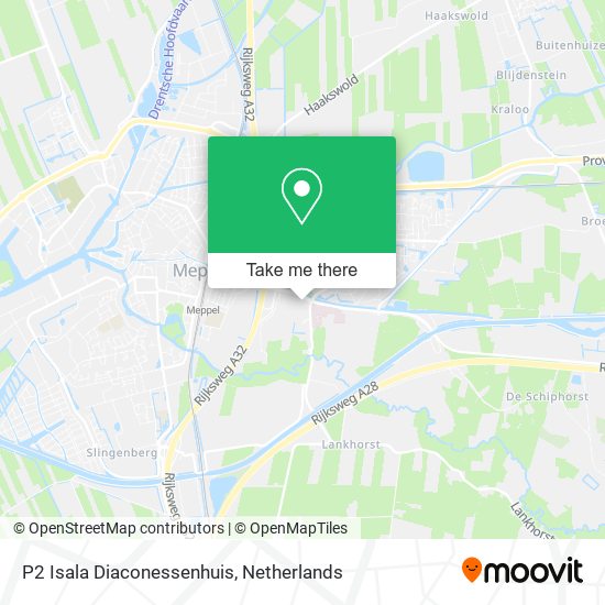 P2 Isala Diaconessenhuis map