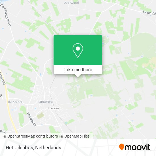 Het Uilenbos map