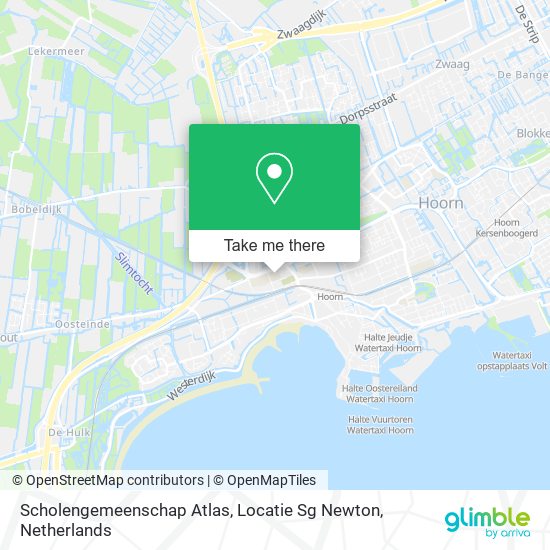 Scholengemeenschap Atlas, Locatie Sg Newton Karte