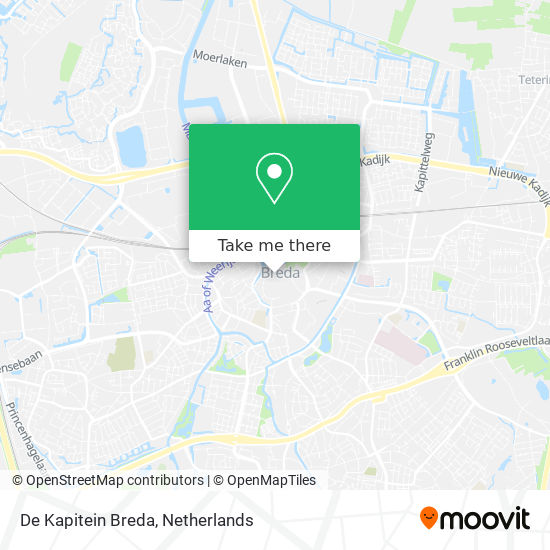 De Kapitein Breda map