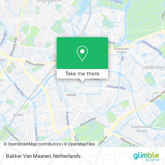 Bakker Van Maanen map