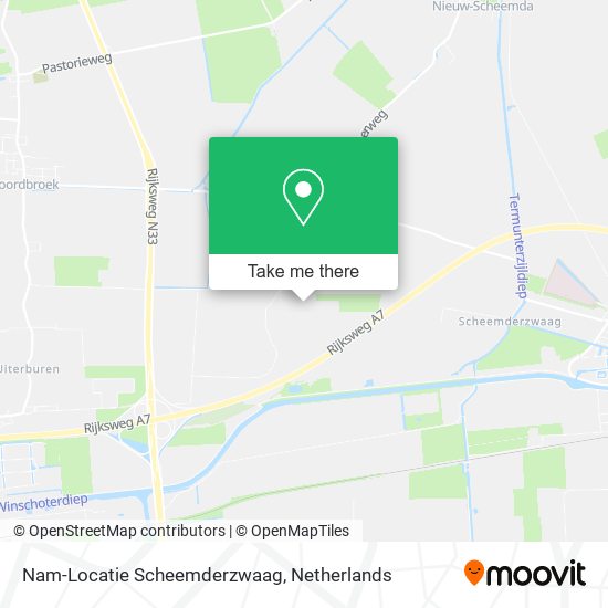 Nam-Locatie Scheemderzwaag map