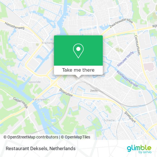 Restaurant Deksels map