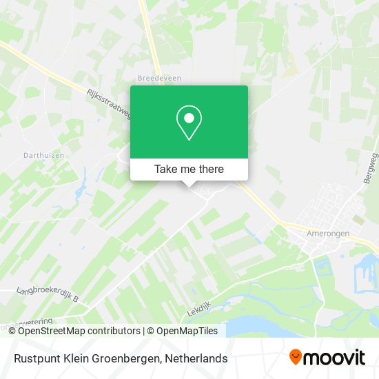 Rustpunt Klein Groenbergen map