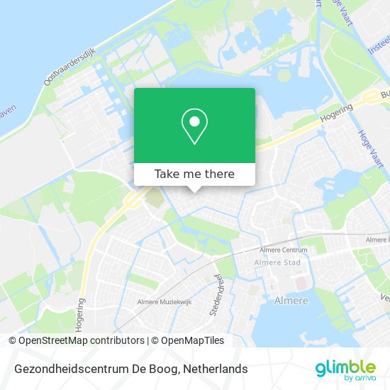 Gezondheidscentrum De Boog map